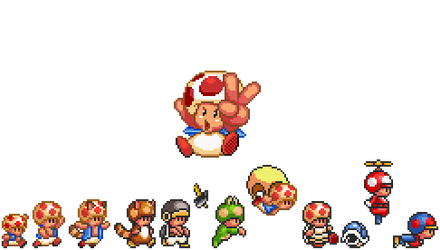 New Toad Sprites Update Released!