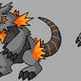 Fakemon: A fire in the dark.