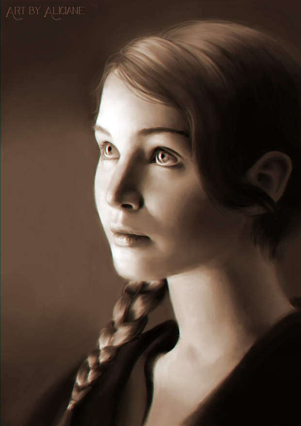 Katniss Everdeen - Portrait Practice