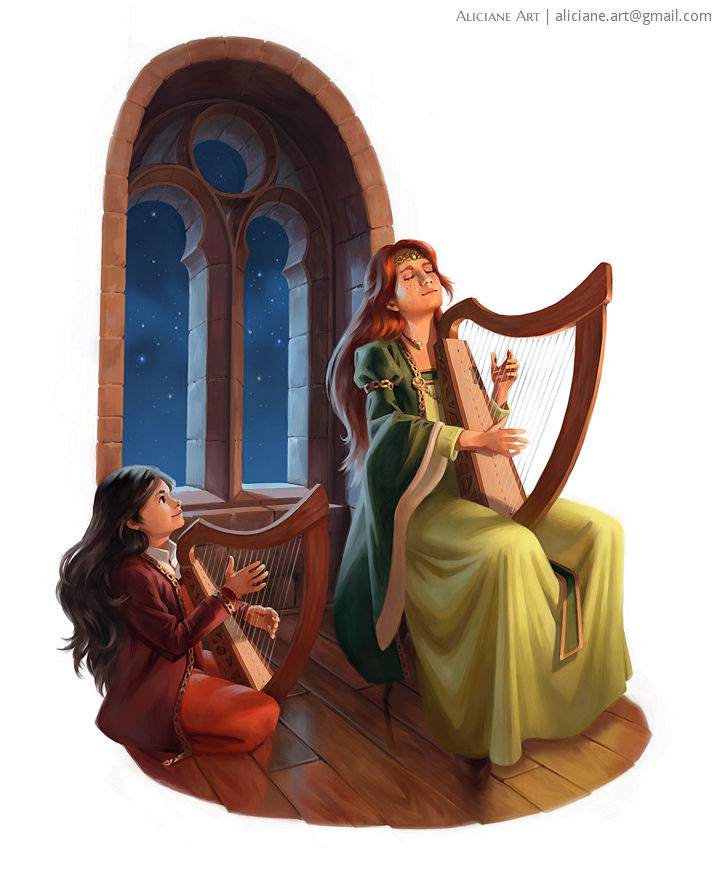 [Morgan le Fay] Harp Lessons