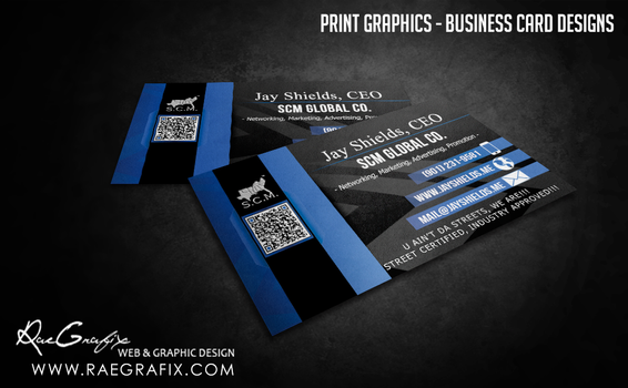 Business Card Design by RaeShantael