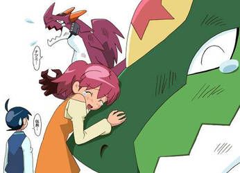 KeroNatsu-A girl and her dragon