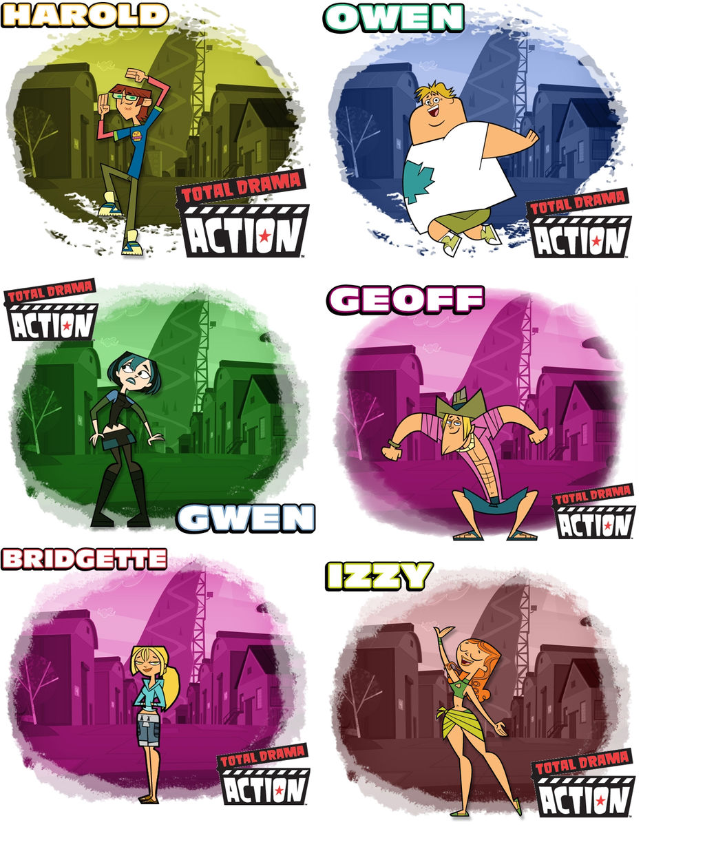 Tda Background My Second Fave Tda Characters by totaldramafan547 on DeviantArt
