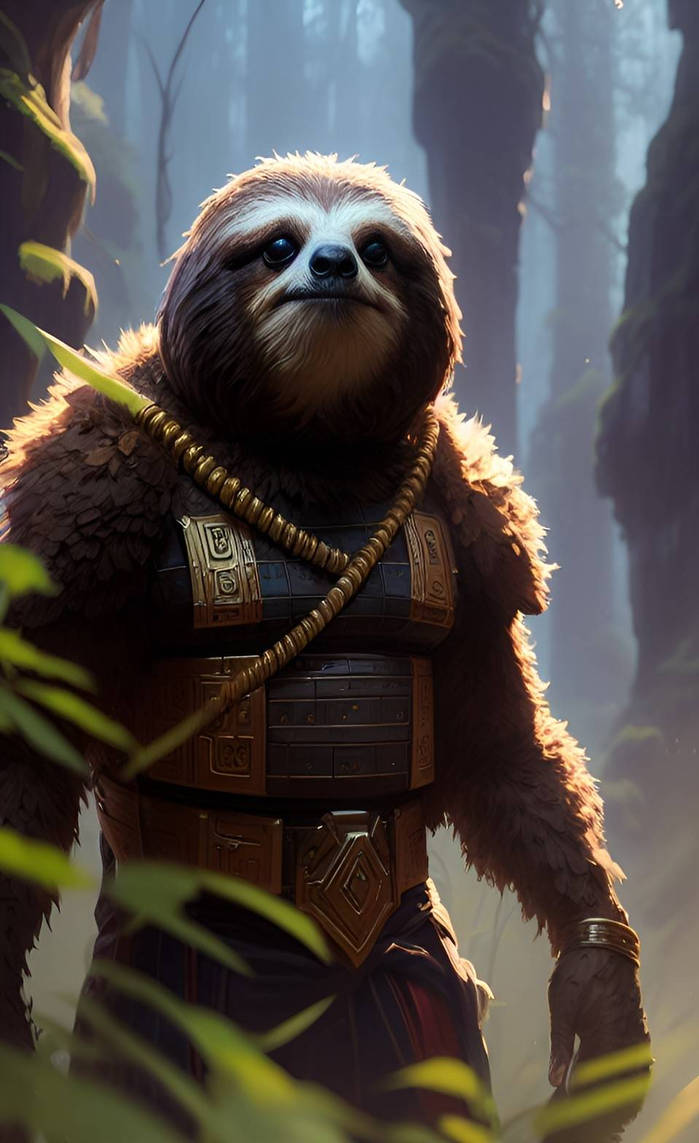 Historical Figures - The Sloth King by Fancy-Doggo on DeviantArt