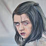 Arya Stark oil painting (+ timelapse video)