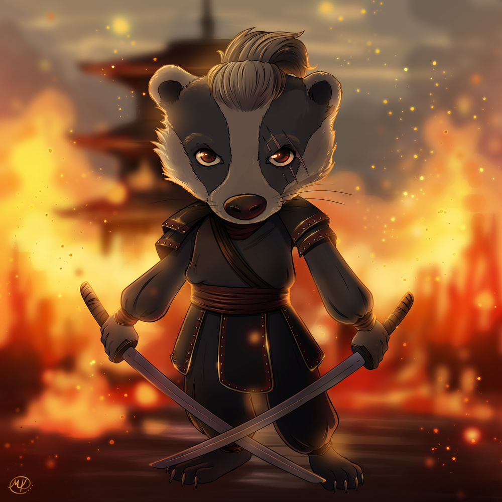 Chibi commission for legrandebadger