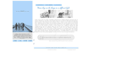 blogger layout - you and i