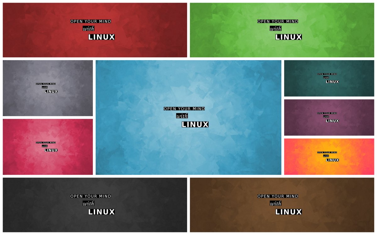 Open you mind with Linux Wallpaper