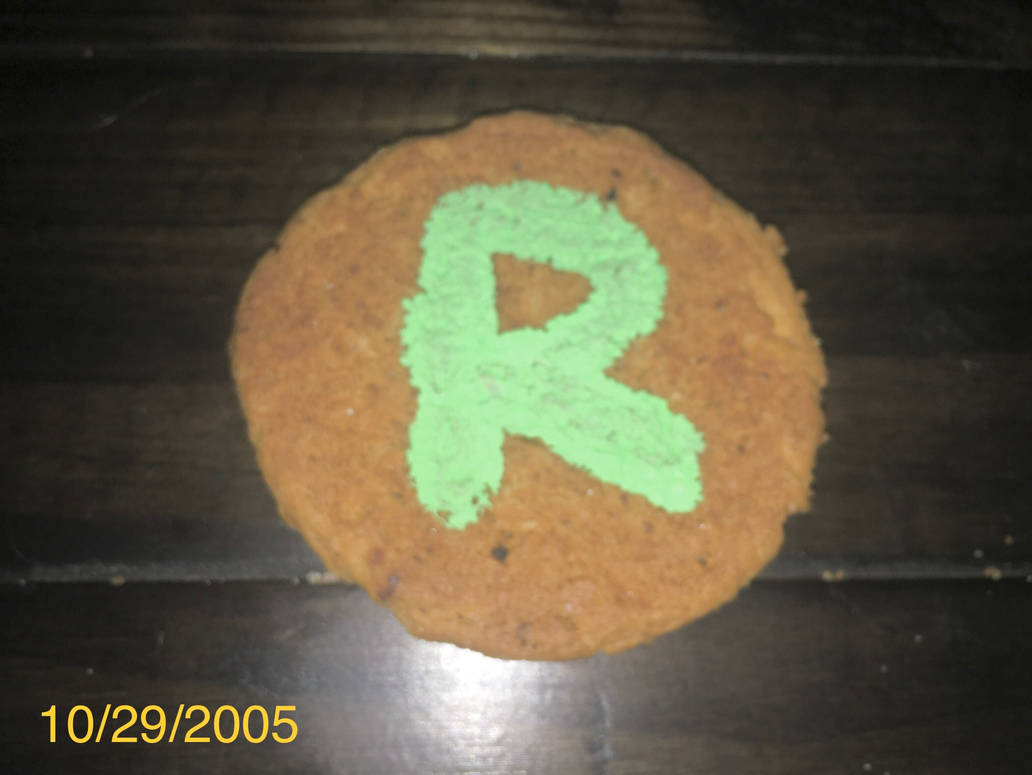Cookies Letter of the Day: R by brianmatthew46 on DeviantArt