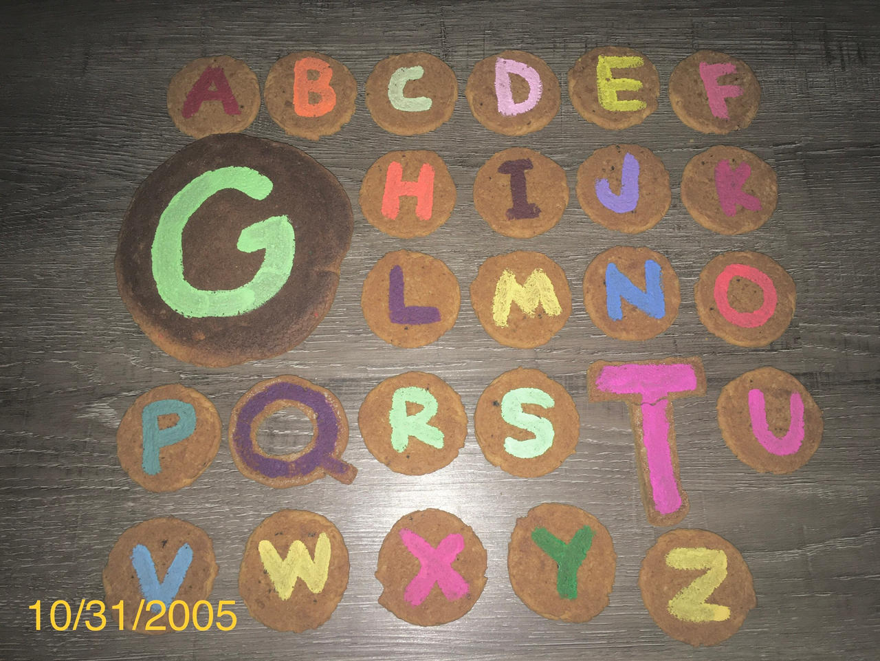 Sesame Street Letter of the Day Iced Cookies by brianmatthew46 on ...