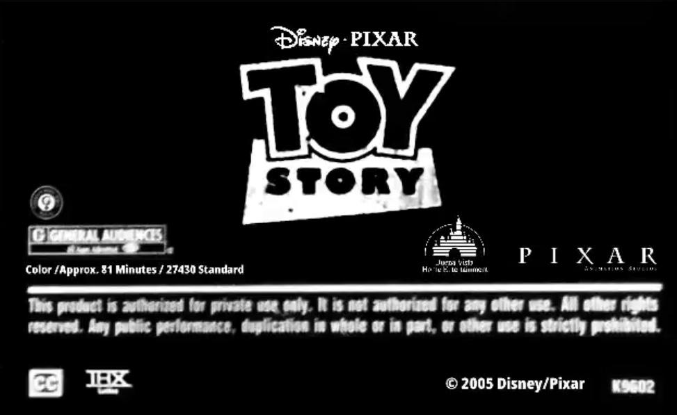 Toy Story 2005 VHS Label by brianmatthew46 on DeviantArt