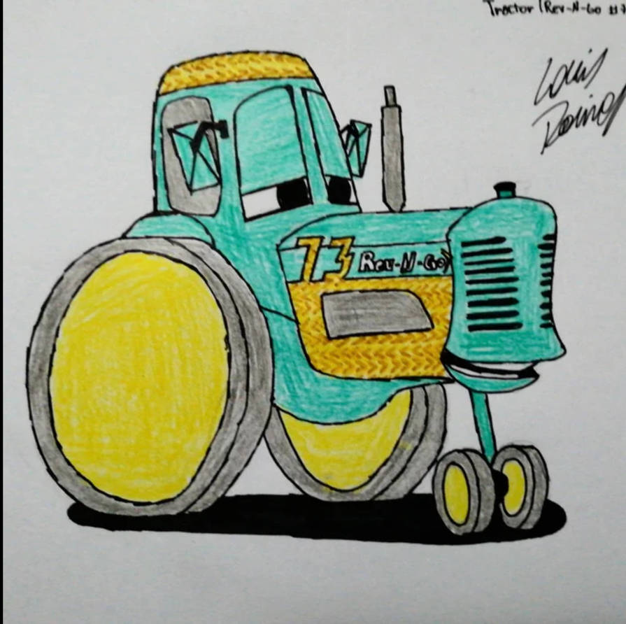 Rev-N-Go Racing Tractor by brianmatthew46 on DeviantArt
