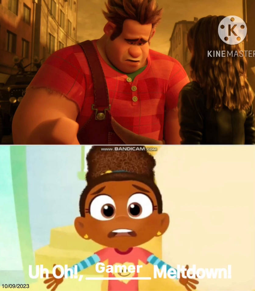 Gamer Tag Ralph Esme Reacts That Ralph Has a Gamer Meltdown by brianmatthew46 on DeviantArt