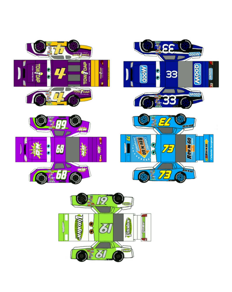 Papercraft Cars (Part 3) by brianmatthew46 on DeviantArt