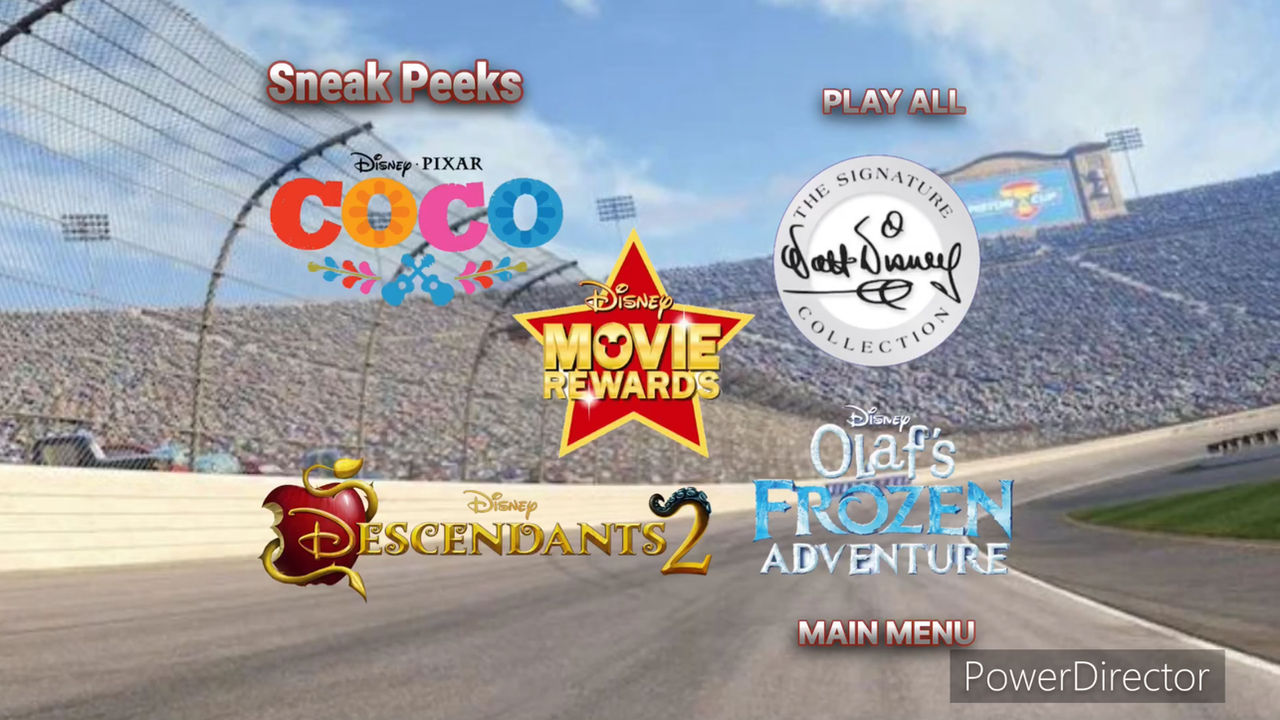Sneak Peeks Menu (Cars 3) by brianmatthew46 on DeviantArt