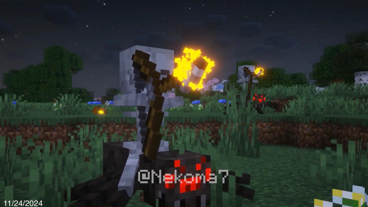 A Minecraft Movie - Skeleton (animated) 3 by brianmatthew46 on DeviantArt