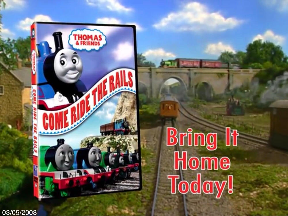 Thomas Come Ride The Rails Vector Deviantart TAF: Come Ride the Rails DVD Trailer Card by brianmatthew46 on DeviantArt