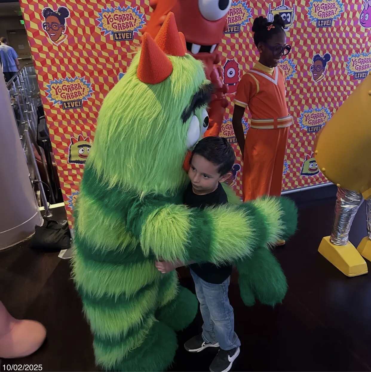 Brobee Deviantart Brobee Hugs the Little Boy by brianmatthew46 on DeviantArt