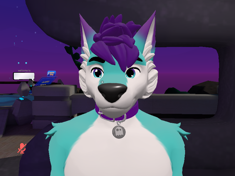 Custom Furry Uploaded to VRChat by GhostieTheFurry on DeviantArt