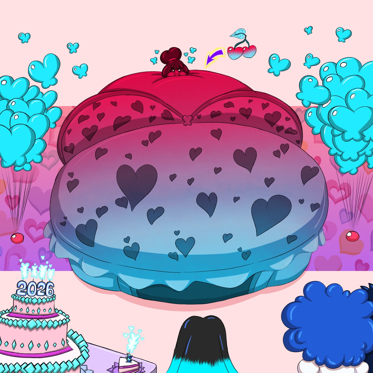 Kumasi Inflation Deviantart Valentines Billis in the Body inflation (2/2) by skuligfost on DeviantArt