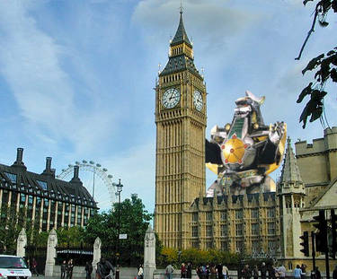 Dragonzord Visits England