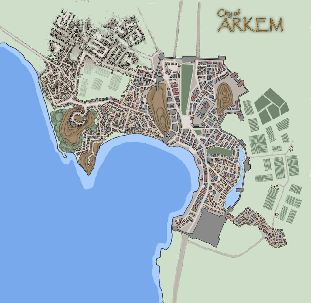 Arcem Map CITY of ARKEM by AlexTheMapMaker on DeviantArt