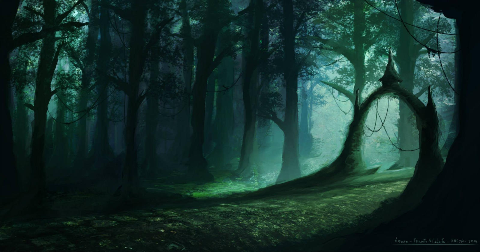 Fantasy Forest by renanrdgs