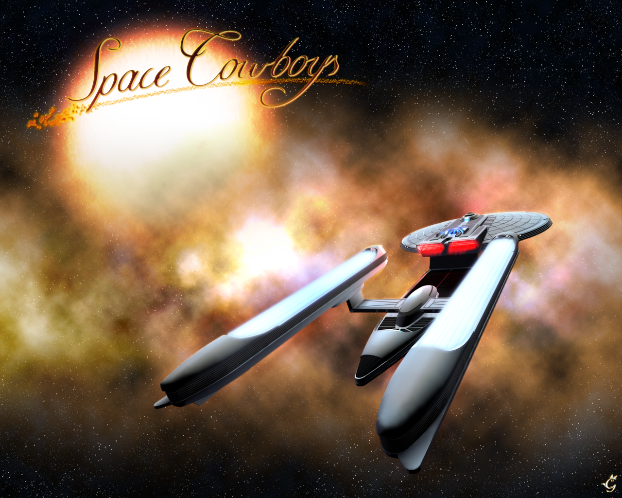 Space Cowboys WP - fertig