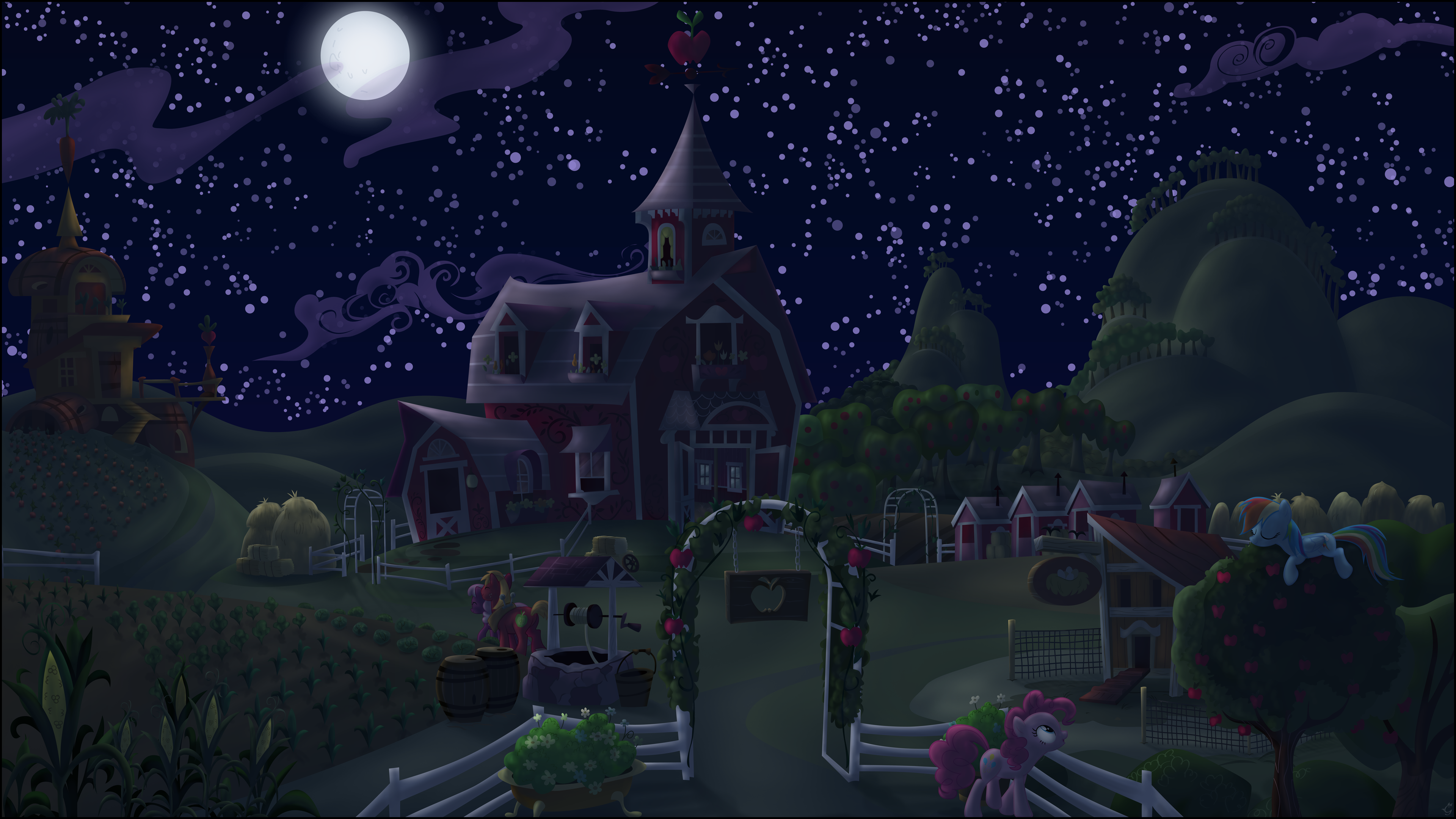 Midnight at the Apple Farm