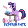 Open to experiments