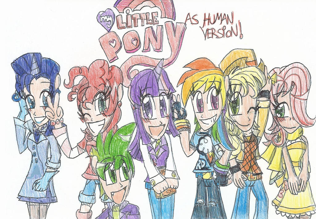 Human Rocking Pony My Little Pony Human Version Drawing Little Pony Human 2025