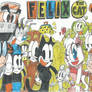 Felix The Cat And Friends(Remake Drawings!!)