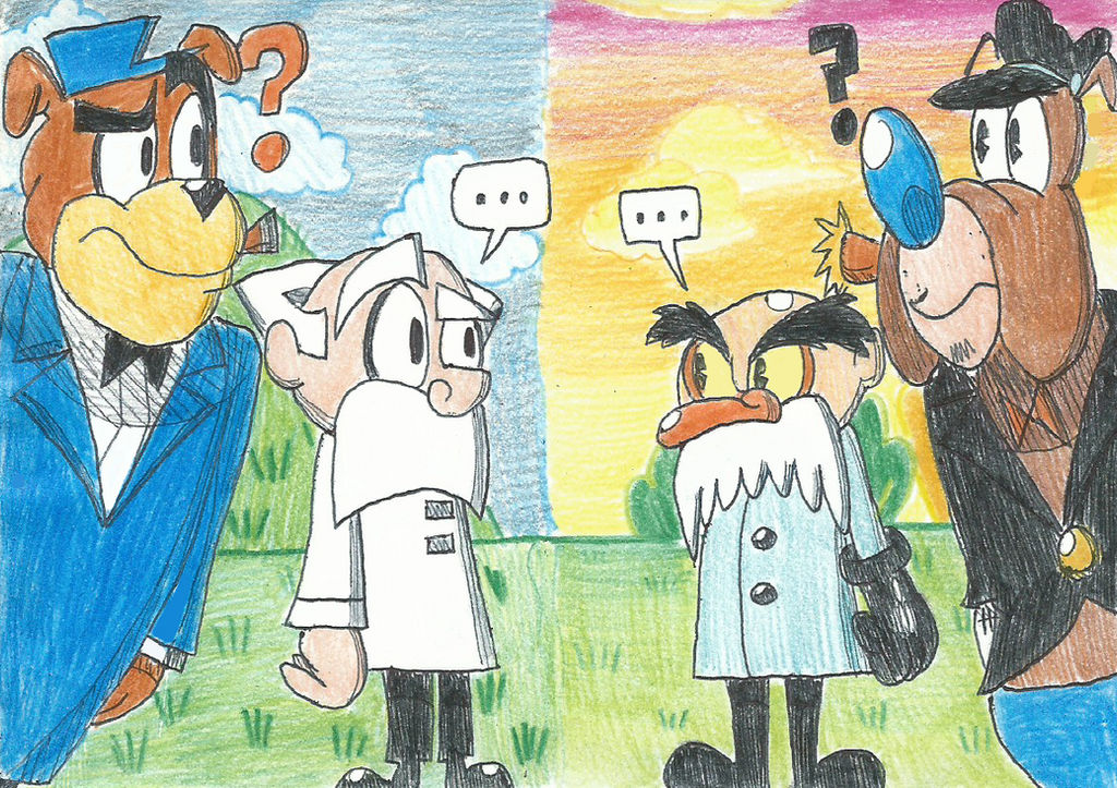 Professor Sheepsbottom Professor and Rock Bottom: Original and Parody by FTFTheAdvanceToonist ...