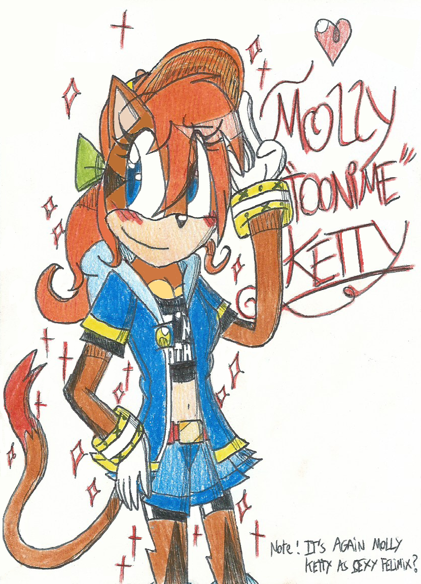 Molly Toonime Ketty - Remake Cosplay!!