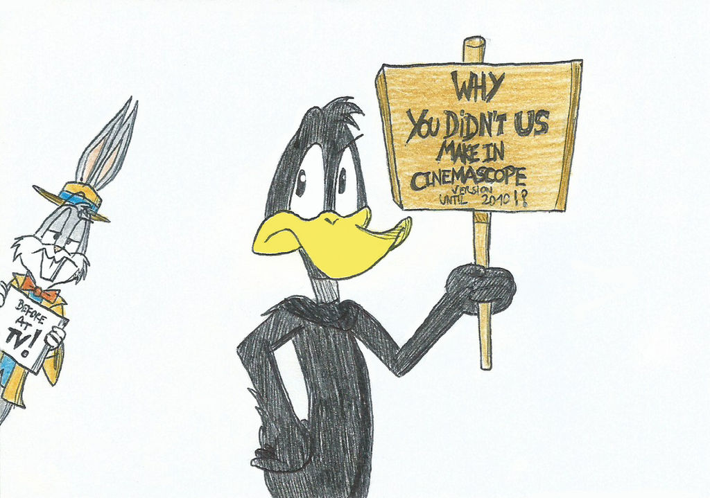 Why Looney Tunes haven't shorts as Cinemascope?