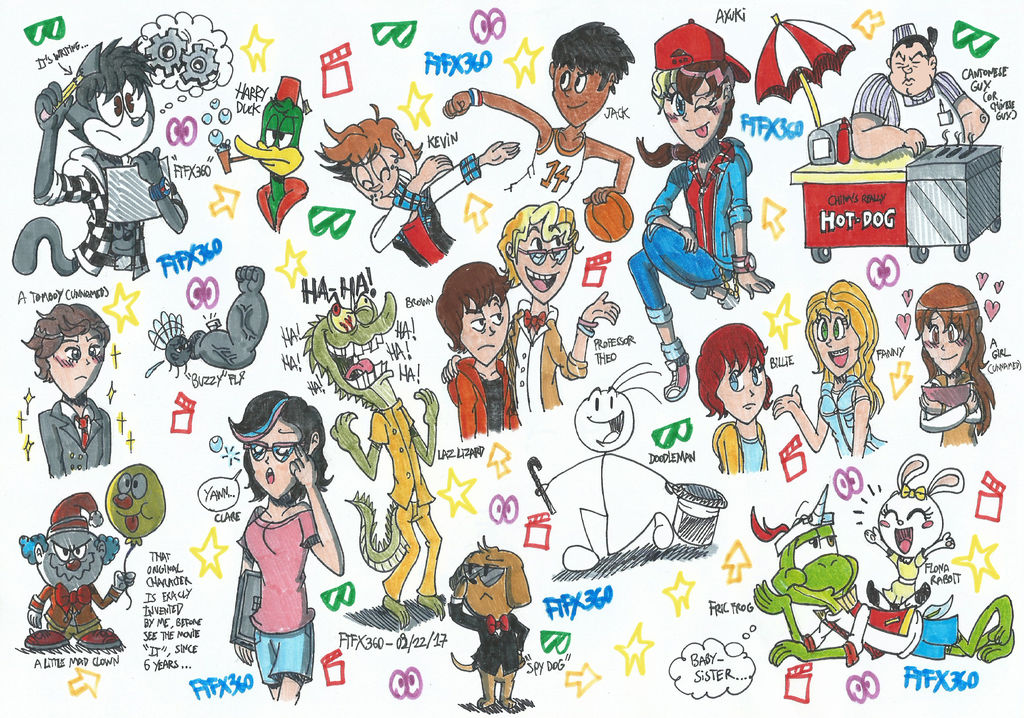 FTF's Characters Doodle of The Month - 09/22/17 by FTFTheAdvanceToonist ...
