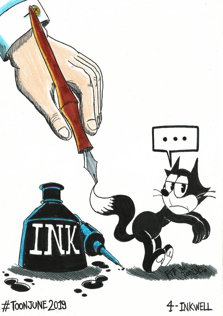 Toon Ink Fall ToonJune 2019 - Day 4: Inkwell by FTFTheAdvanceToonist on DeviantArt