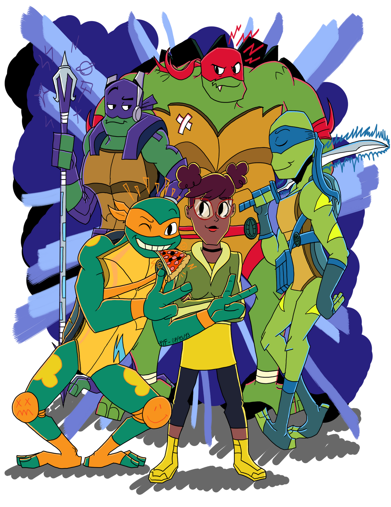 Rise of Teenage Mutant Ninja Turtles by FTFTheAdvanceToonist on DeviantArt