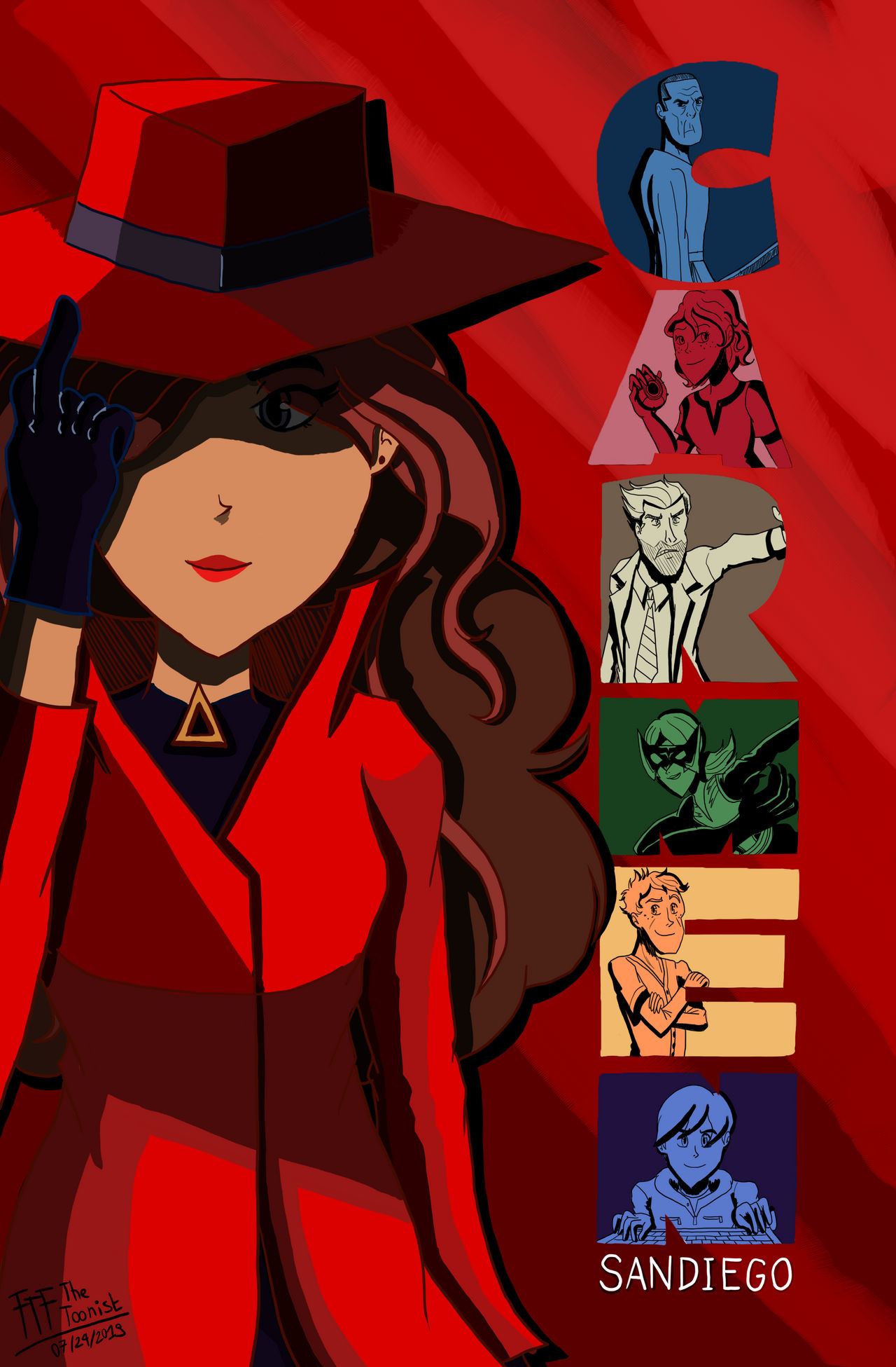 Carmen Sandiego (Netflix Version) by FTFTheAdvanceToonist on DeviantArt Carmen Sandiego (Netflix Version) by FTFTheAdvanceToonist on DeviantArt