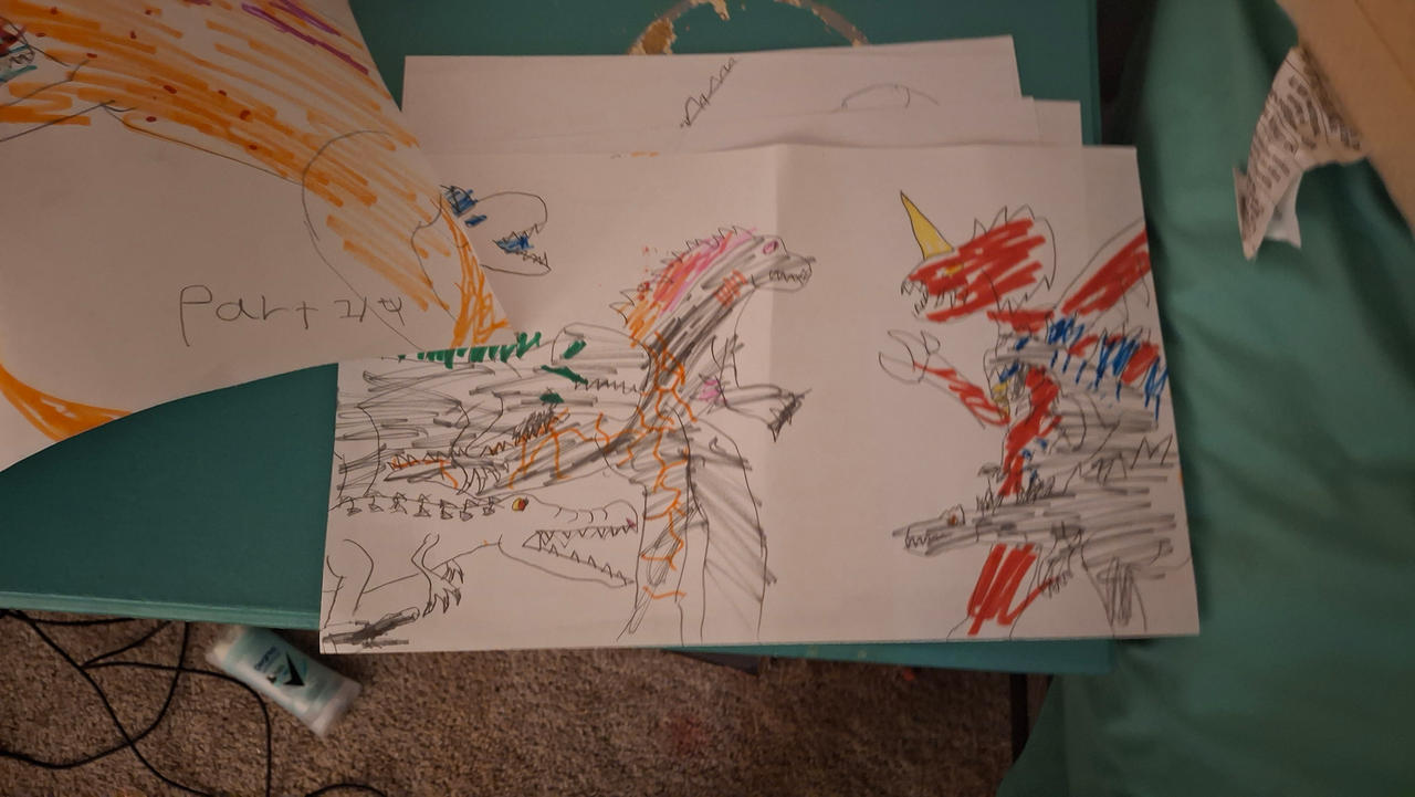 Godzilla,shimo and rudy vs destoroyah by DeclanArt322 on DeviantArt