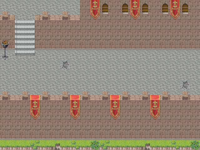 Battlements Battleback for RPG Maker XP