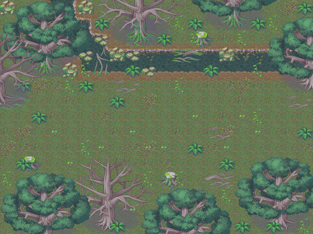 Murky Forest Battleback for RPG Maker XP