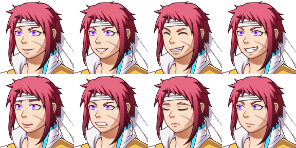 Actor Face Set Faceset for Actor3_5 from RPG Maker MV by TheStoryteller01 on DeviantArt