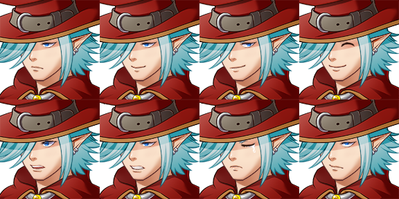 Actor Face Set Faceset for Actor2_5 from RPG Maker MV by TheStoryteller01 on DeviantArt