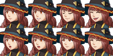 Actor Face Set Faceset for Actor3_8 from RPG Maker MV for XP/VX by TheStoryteller01 on ...