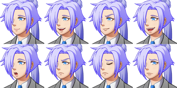 Actor Face Set Faceset SF_Actor1_6 from RPG Maker MV by TheStoryteller01 on DeviantArt