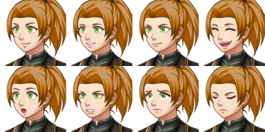 Actor Face Set Faceset SF_Actor2_2 from RPG Maker MV for XP/VX by TheStoryteller01 on ...