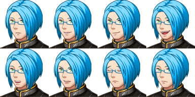 Actor Face Set Faceset SF_Actor2_3 from RPG Maker MV for XP/VX by TheStoryteller01 on ...