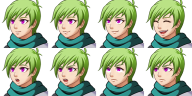 Faceset SF_Actor2_8 from RPG Maker MV for XP/VX