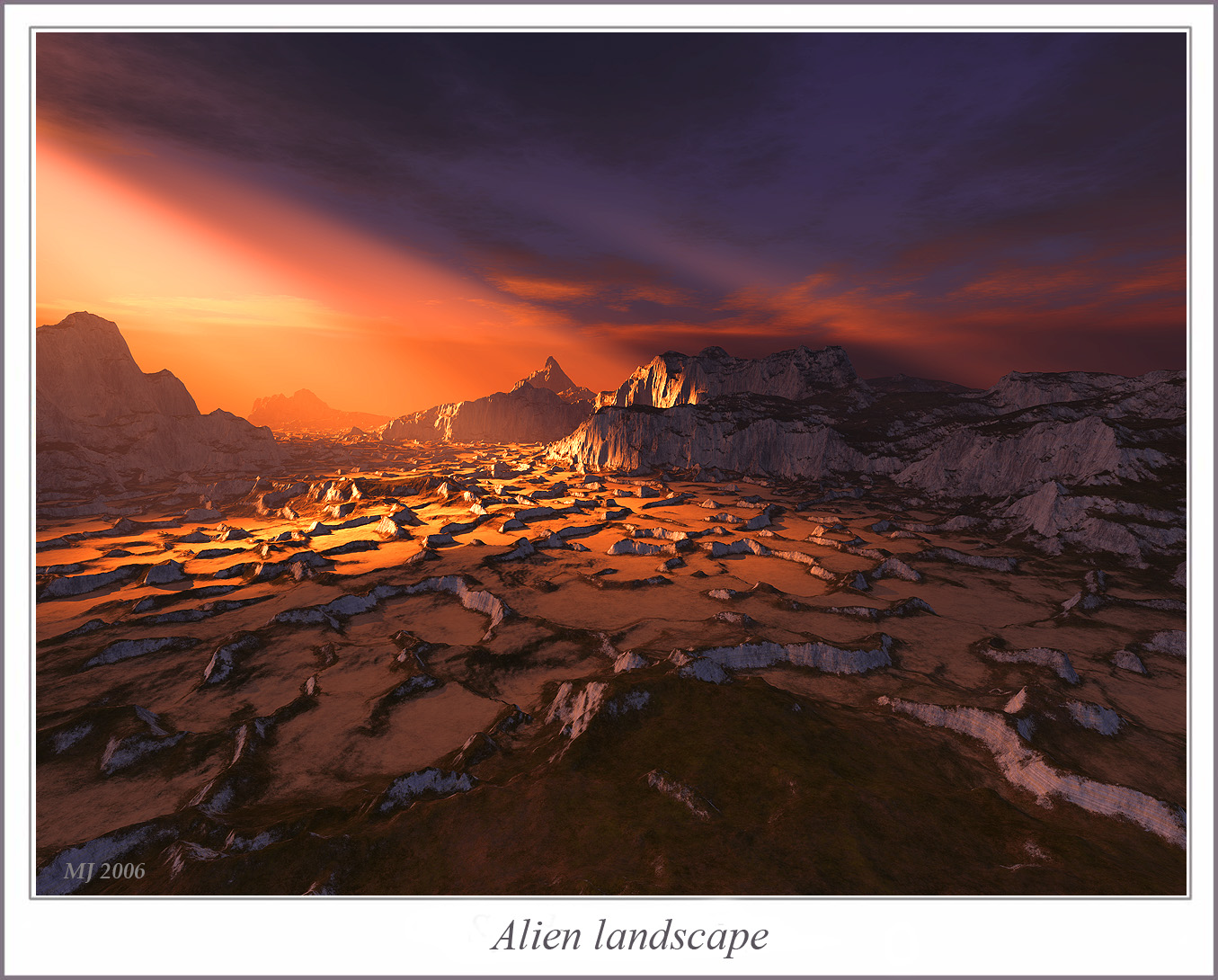 Alien landscape